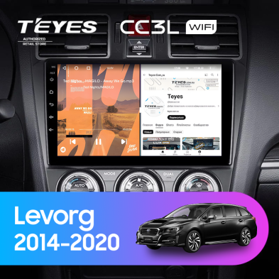 Штатная магнитола Teyes CC3L WiFi 2/32 Subaru Levorg VM (2014-2020) F1