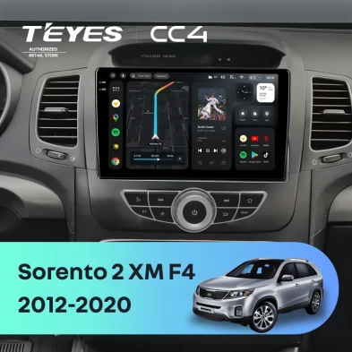 Штатная магнитола Teyes CC4 6/64 Kia Sorento 2 XM (2012-2020) F4
