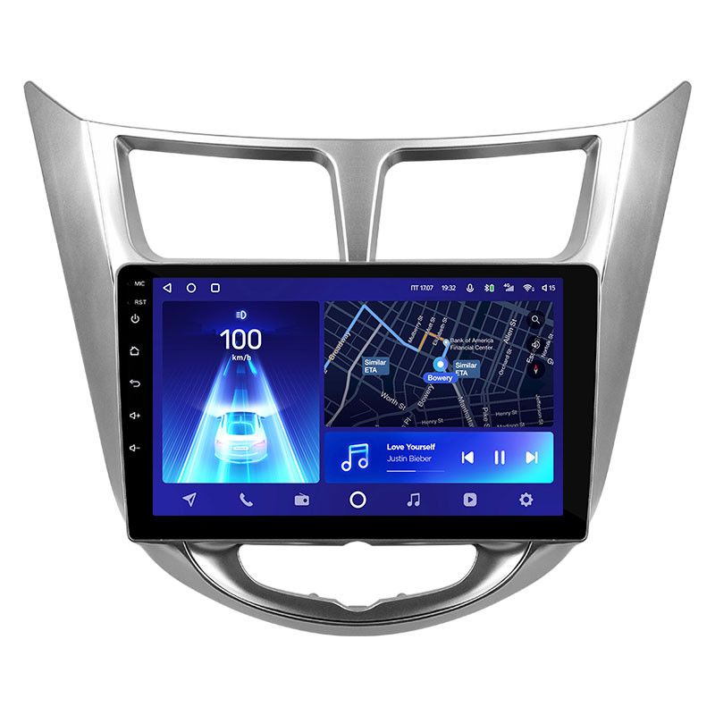 Штатная магнитола Teyes CC2 Plus 4/32 Hyundai Solaris 1 (2010-2016) F1