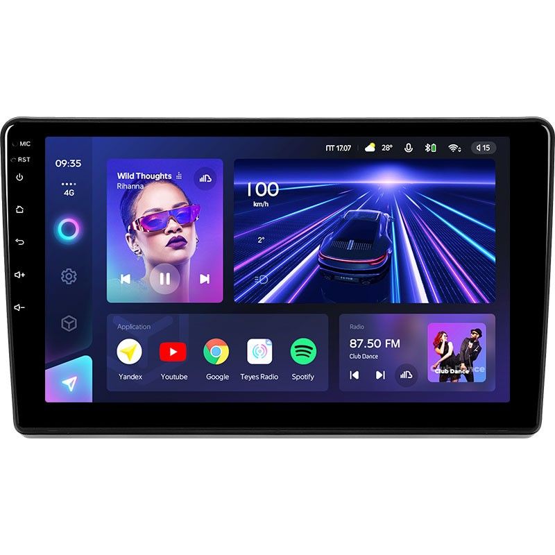 Штатная магнитола Teyes CC3 4/32 Citroen Berlingo 2 B9 (2008-2019)