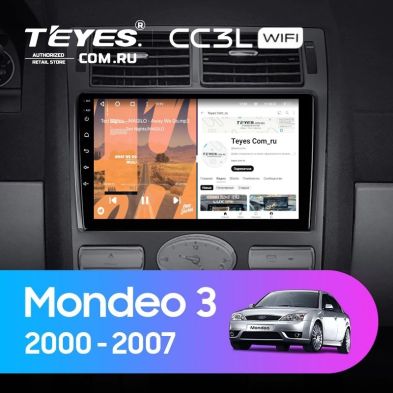 Штатная магнитола Teyes CC3L WiFi 2/32 Ford Mondeo 3 (2000-2007) F2