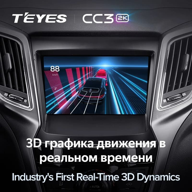 Штатная магнитола Teyes CC3 2K 4/32 Changan CS75 (2014-2019)