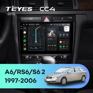 Штатная магнитола Teyes CC4 8/128 Audi RS6 1 (2002-2006)
