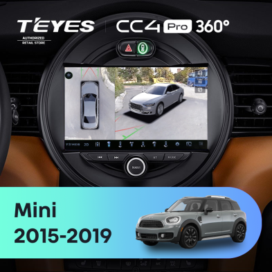 Штатная магнитола Teyes CC4 Pro 360 12/256 Mini Countryman (F60) (2016-2020)