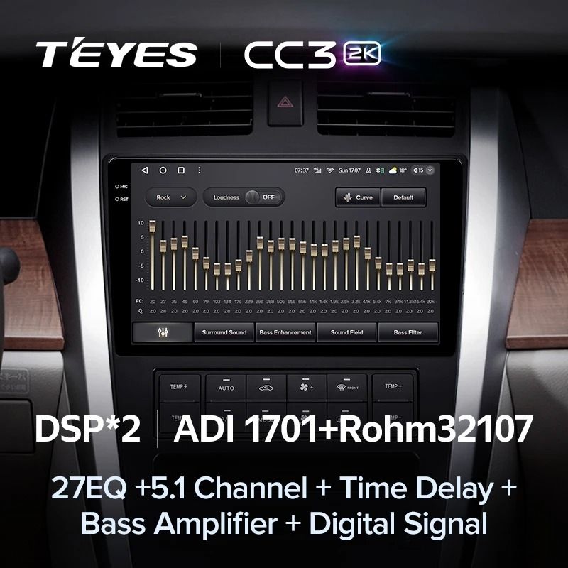 Штатная магнитола Teyes CC3 2K 6/128 Nissan Teana J31 (2003-2008) F2