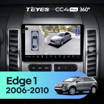 Штатная магнитола Teyes CC4 Pro 360 8/128 Ford Edge 1 U387 (2006-2010)