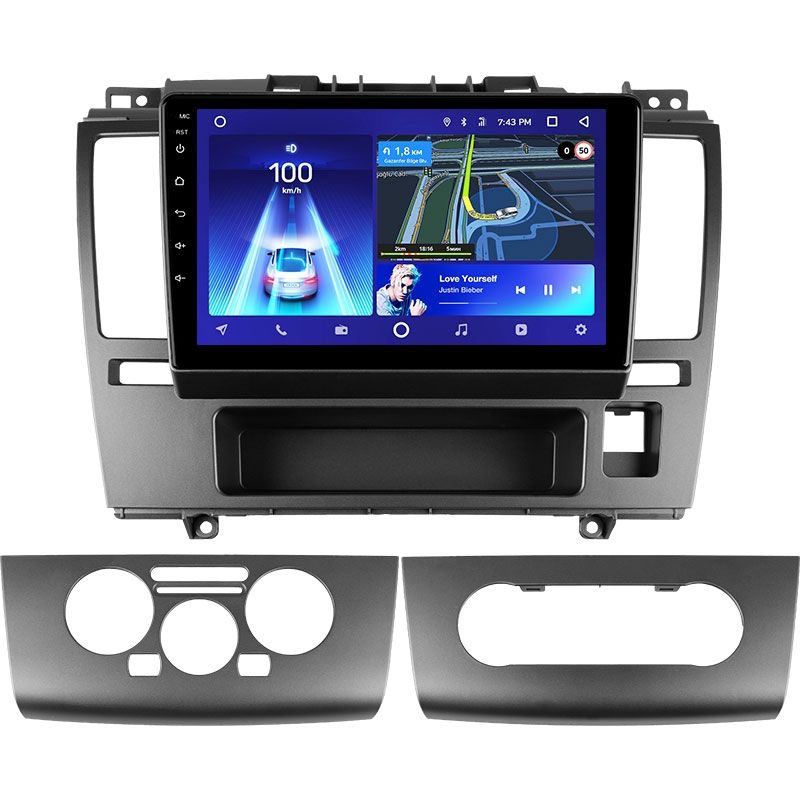 Переходная рамка Nissan Tiida C11 (2004-2013) F1 (9")