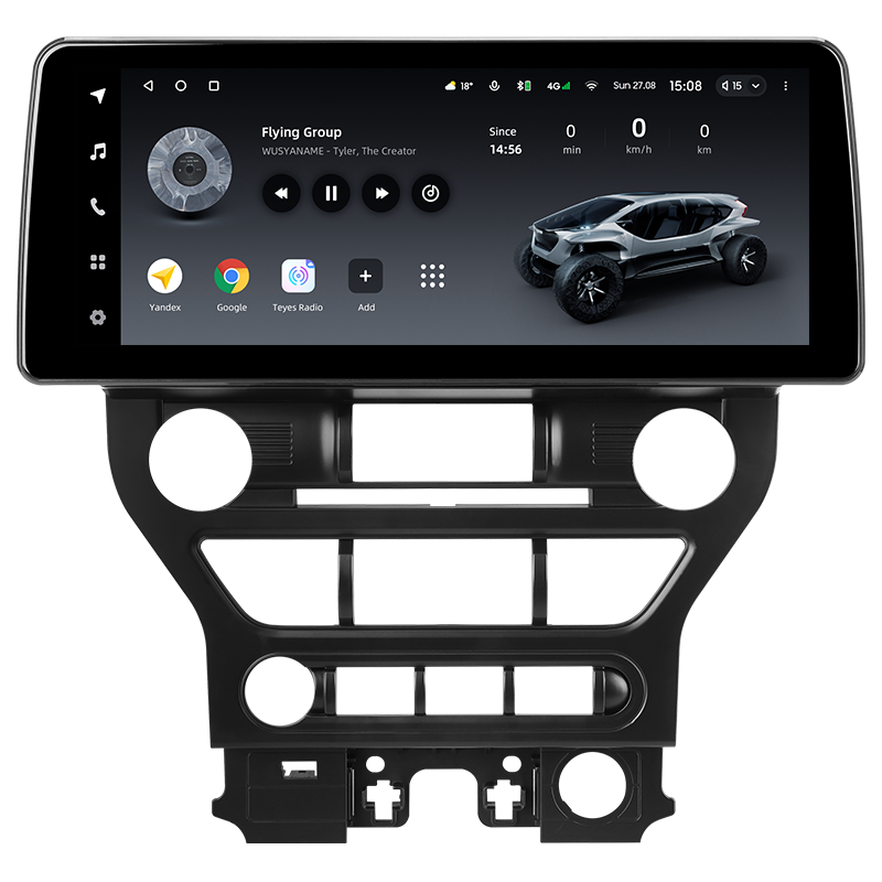 Переходная рамка Ford Mustang 6 S550 (2014-2023) (12,3")