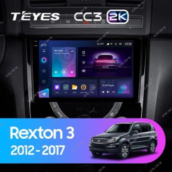 Штатная магнитола Teyes CC3 2K 6/128 SsangYong Rexton Y290 3 (2012-2017)