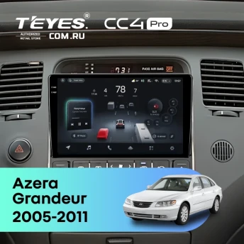 Штатная магнитола Teyes CC4 Pro 8/128 Hyundai Grandeur (2005-2011)