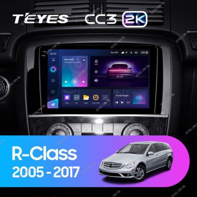 Штатная магнитола Teyes CC3 2K 4/64 Mercedes-Benz R-Class W251 R280 R300 R320 (2005-2017) F1