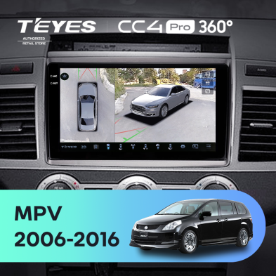 Штатная магнитола Teyes CC4 Pro 360 12/256 Mazda MPV LY (2006-2016)