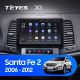 Штатная магнитола Teyes X1 4G 2/32 Hyundai Santa Fe 2 (2006-2012)