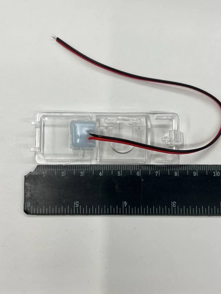 Адаптер под заднюю камеру в подсветку номера VW Polo 10+ (хэтч), Skoda Fabia new