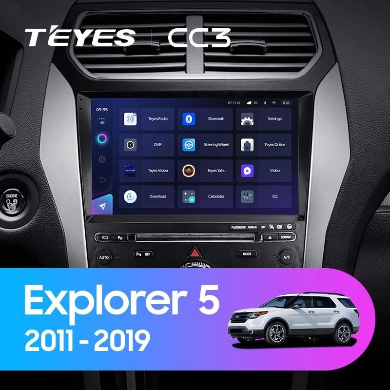 Штатная магнитола Teyes CC3 4/32 Ford Explorer 5 (2011-2019) Тип-B