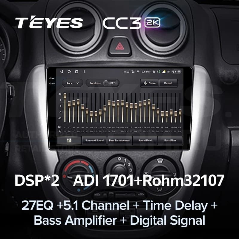 Штатная магнитола Teyes CC3 2K 360 6/128 Lada Granta Sport (2011-2018) F2