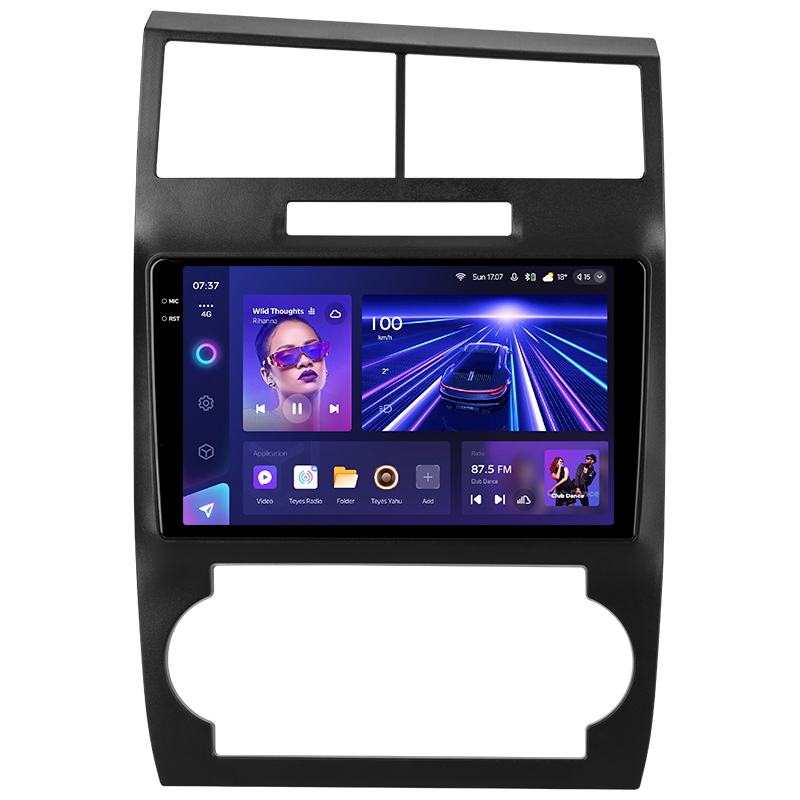 Переходная рамка Dodge Charger 6 LX (2005-2010) / Dodge Magnum 2 (2003-2007) (9")