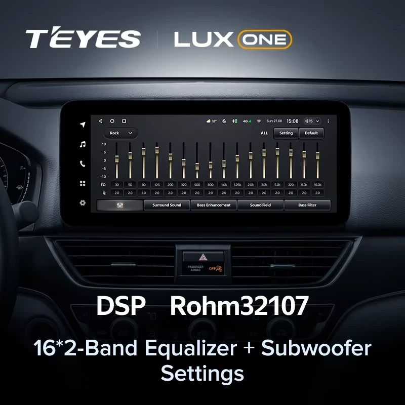 Штатная магнитола Teyes LUX ONE 6/128 Honda Accord 10 CV (2017-2023) Тип-B