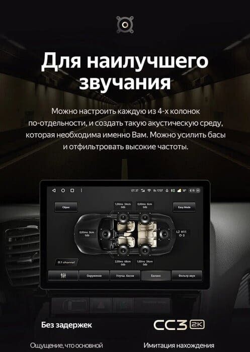 Штатная магнитола Teyes CC3 2K 6/128 Lada Vesta Cross Sport (2015-2022) F1 (13")
