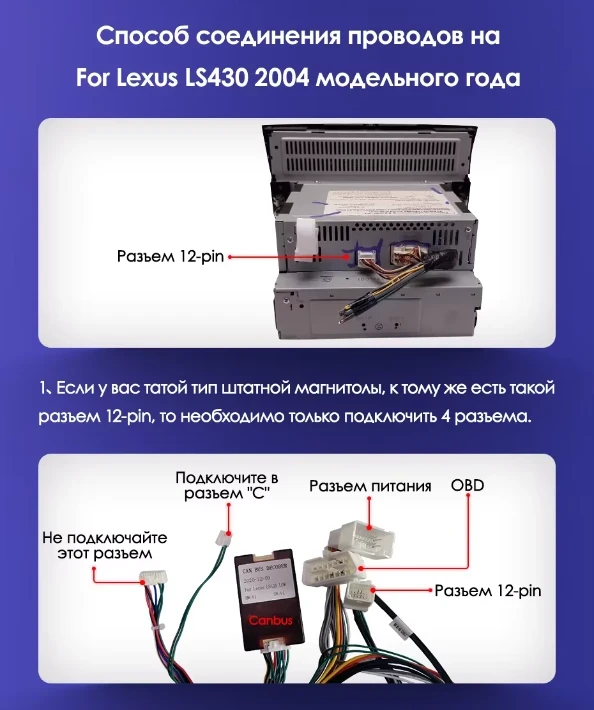 Штатная магнитола Teyes CC3L WiFi 2/32 Toyota Celsior XF30 (2000-2006) F1