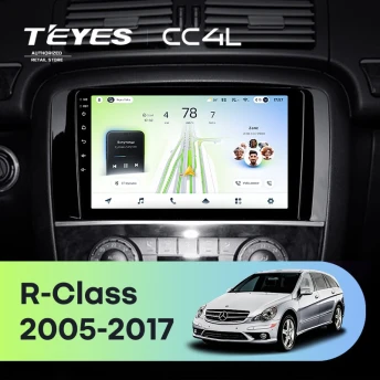 Штатная магнитола Teyes CC4L 6/64 Mercedes-Benz R-Class W251 R280 R300 R320 (2005-2017) F2