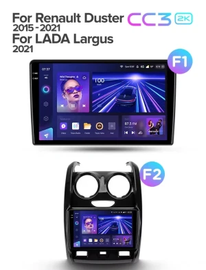 Штатная магнитола Teyes CC3 2K 4/32 Lada Largus 2021+ F1