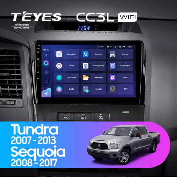 Штатная магнитола Teyes CC3L WiFi 2/32 Toyota Tundra XK50 (2007-2013)