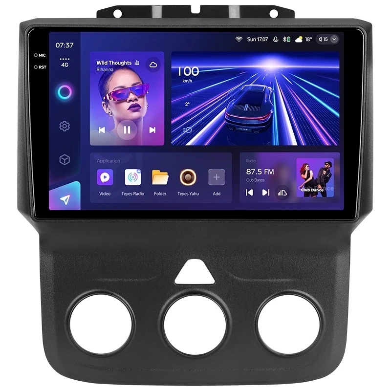 Переходная рамка Dodge Ram 4 IV DJ DS (2013-2019) F2 (9")