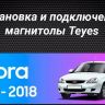 Штатная магнитола Teyes CC3 2K 4/32 Lada Priora (2013-2018) F3
