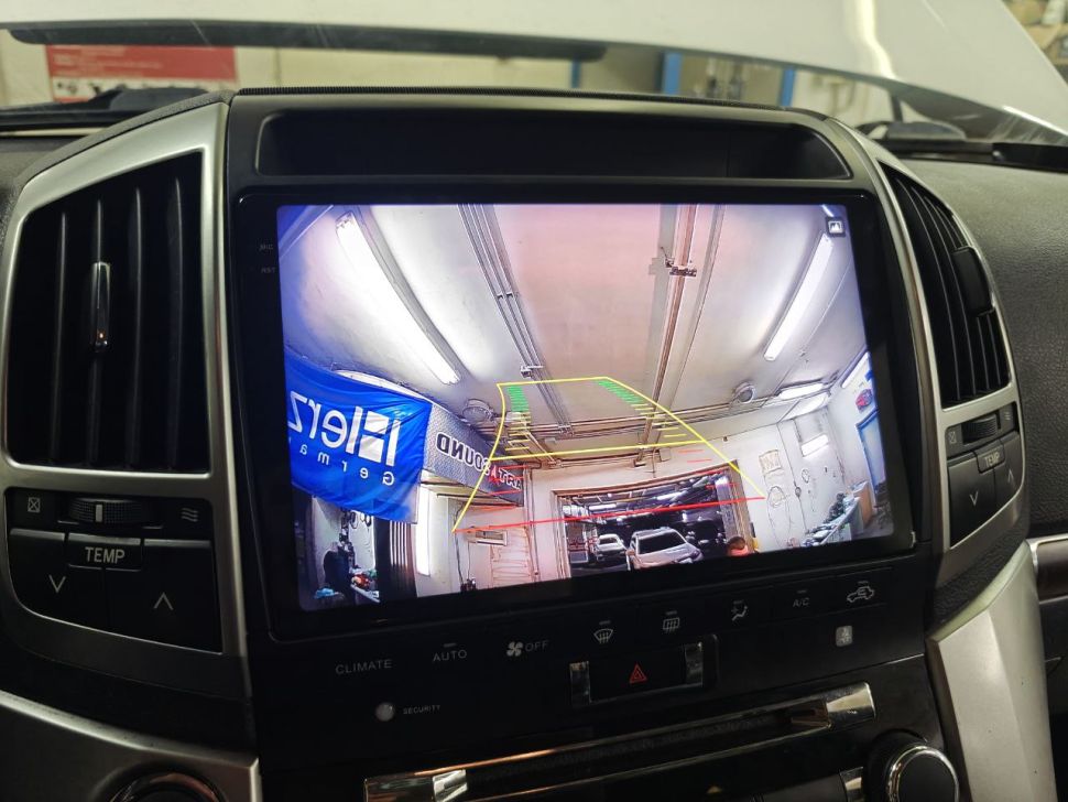 Переходная рамка Toyota Land Cruiser 200 (2007-2015) F3 Тип-A (10")