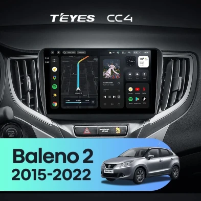 Штатная магнитола Teyes CC4 8/128 Suzuki Baleno 2 (2015-2022)