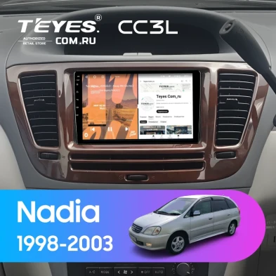 Штатная магнитола Teyes CC3L 4/64 Toyota Nadia (1998-2003)