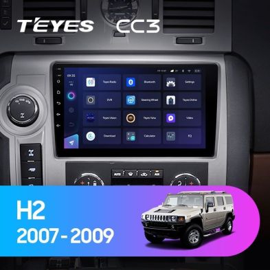 Штатная магнитола Teyes CC3L 4/64 Hummer H2 E85 (2007-2009)