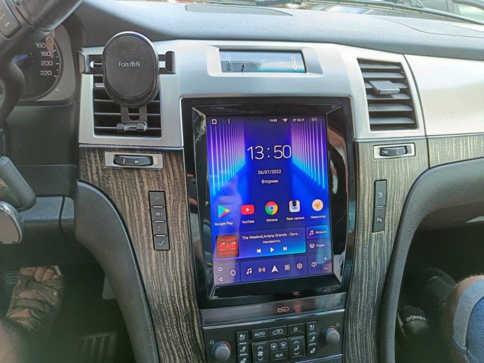 Штатная магнитола Tesla style Teyes TPRO 2 4/32 Cadillac Escalade GMT900 3 (2006-2014)