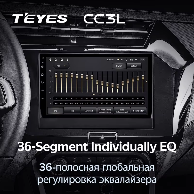 Штатная магнитола Teyes CC3L 4/64 Chery Tiggo 3x 1 (2021-2023)