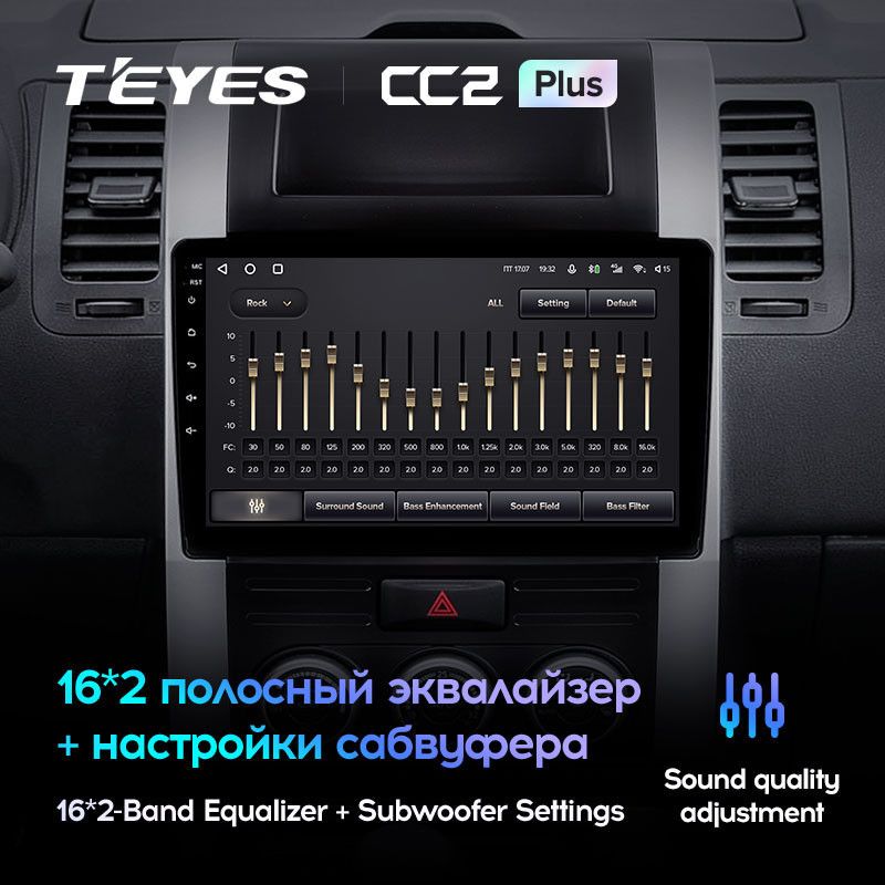 Штатная магнитола Teyes CC2L Plus 2/32 Nissan X-Trail T31 (2007-2015)