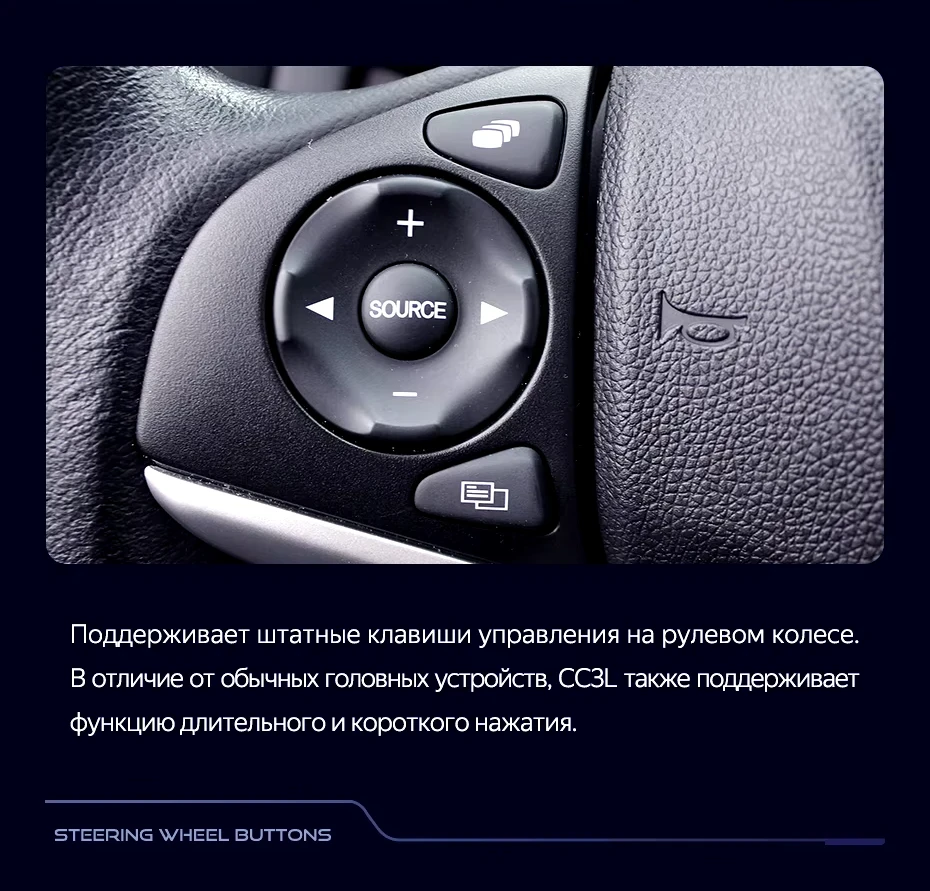 Штатная магнитола Teyes CC3L 4/32 Honda Jazz 3 (2015-2020) Тип-B Правый руль