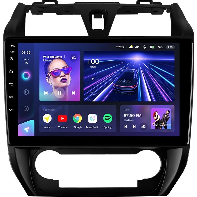 Штатная магнитола Teyes CC3 4/32 Geely Emgrand EC7 1 (2009-2016)