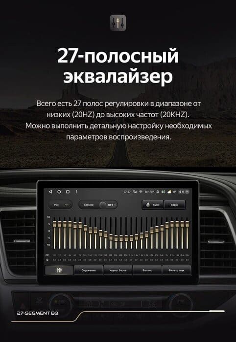Штатная магнитола Teyes CC3 2K 4/32 Toyota Highlander 3 XU50 (2013-2018) (13")