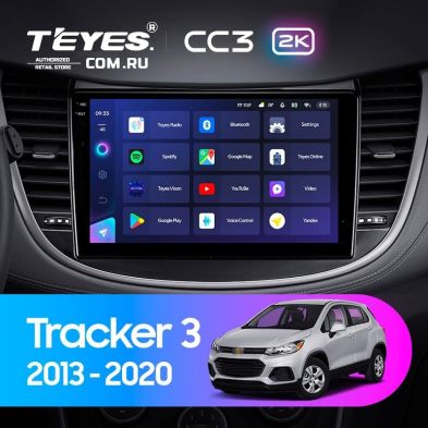 Штатная магнитола Teyes CC3 2K 360 6/128 Chevrolet Tracker 3 (2013-2017) F2