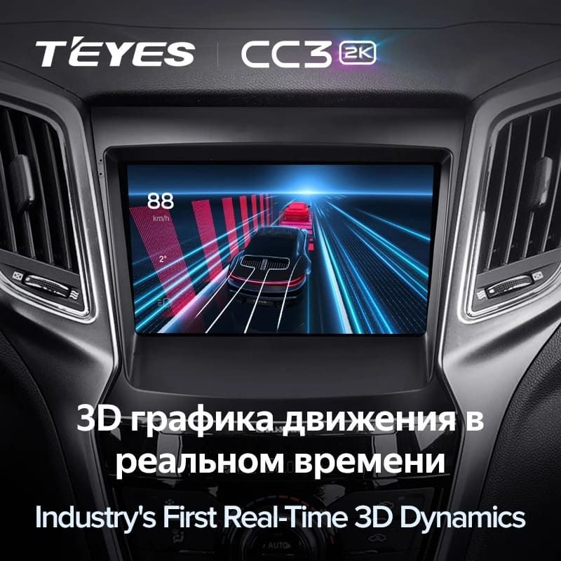 Штатная магнитола Teyes CC3 2K 4/64 Changan CS75 (2014-2019)