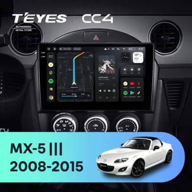 Штатная магнитола Teyes CC4 6/64 Mazda MX-5 (2008-2015)