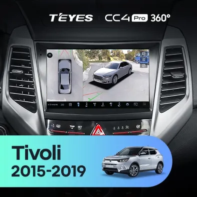 Штатная магнитола Teyes CC4 Pro 360 12/256 SsangYong Tivoli (2015-2019)