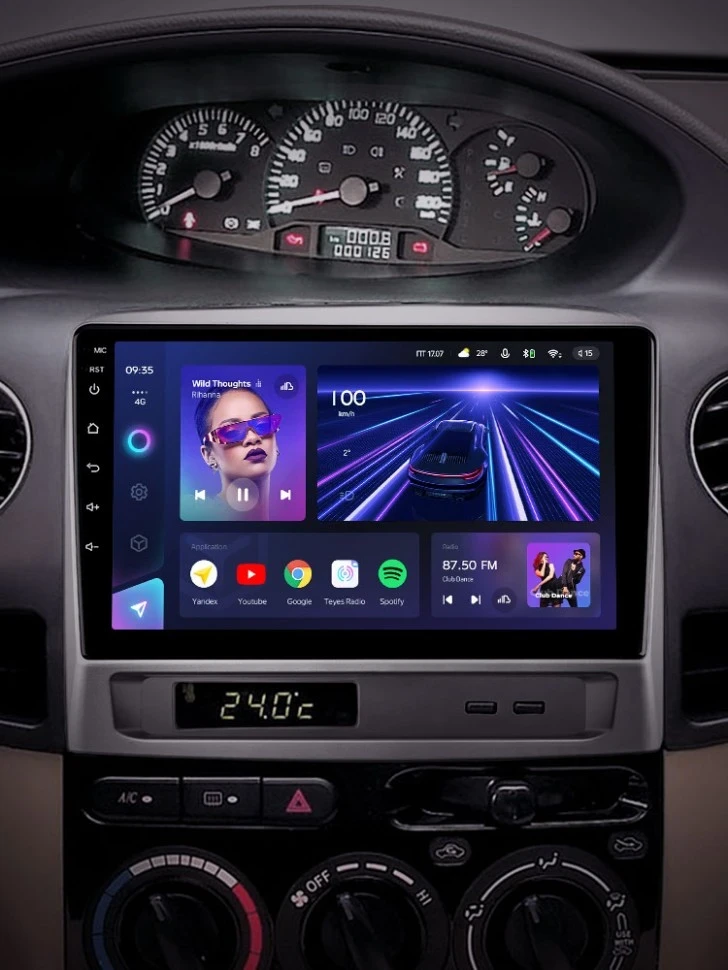 Штатная магнитола Teyes CC3 4/32 Geely MK 1 (2006-2013)