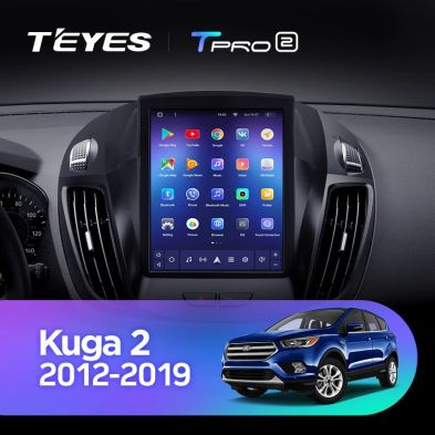 Штатная магнитола Tesla style Teyes TPRO 2 4/32 Ford Kuga 2 (2012-2019)