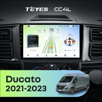 Штатная магнитола Teyes CC4L 6/64 Fiat Ducato Van L3H2 (2021-2023)