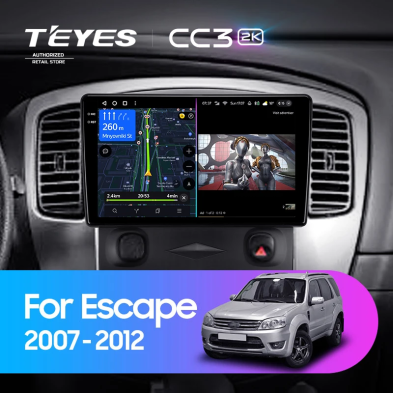 Штатная магнитола Teyes CC3 2K 4/32 Ford Escape (2007-2012)