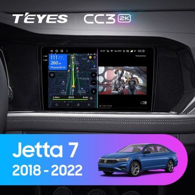 Штатная магнитола Teyes CC3 2K 6/128 Volkswagen Jetta 7 (2018-2022)