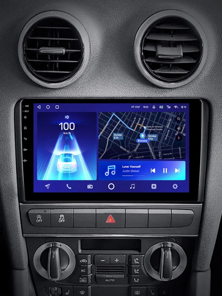 Штатная магнитола Teyes CC2L Plus 1/16 Audi S3 2 (2006-2012)