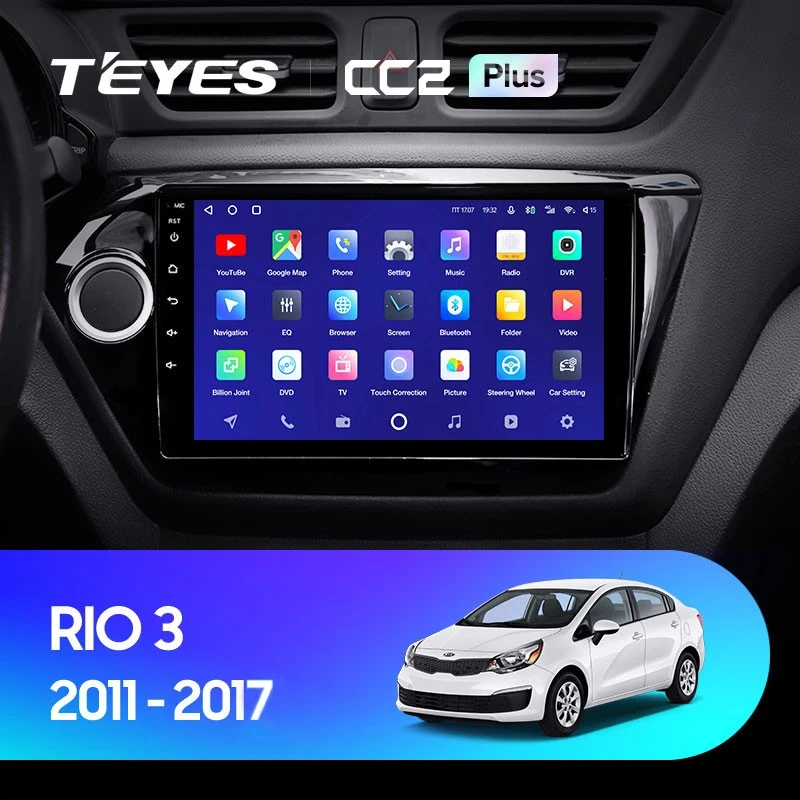 Штатная магнитола Teyes CC2L Plus 2/32 Kia Rio 3 (2011-2017)